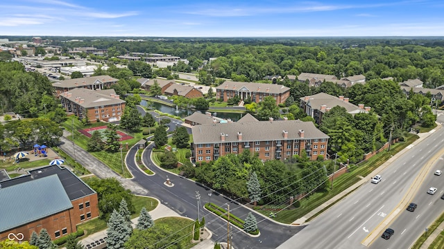8650 Jaffa Ct W Drive 32, Indianapolis, IN 46260 - drone / aerial view