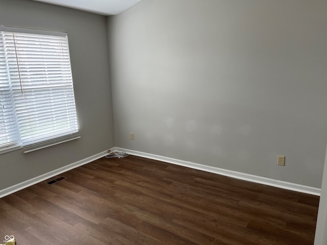 11332 Fonthill Dr, Indianapolis, IN 46236 - unfurnished room featuring dark wood-style floors and baseboards