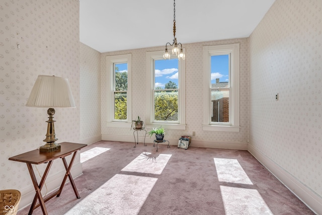 408 E Wabash Ave, Crawfordsville, IN 47933 - unfurnished dining area featuring carpet
