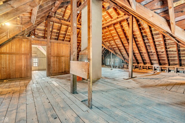 408 E Wabash Ave, Crawfordsville, IN 47933 - view of attic