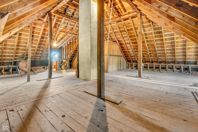 408 E Wabash Ave, Crawfordsville, IN 47933 - view of attic