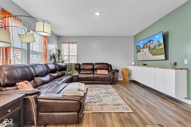 11480 Plough St, Noblesville, IN 46060 - living room with wood finished floors and recessed lighting