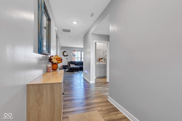 11480 Plough St, Noblesville, IN 46060 - hallway with wood finished floors