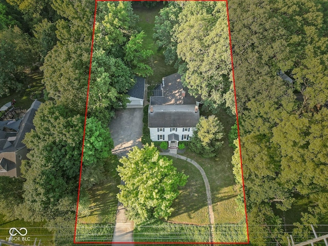 2131 Union St, Lafayette, IN 47904 - aerial view of property's location with property parcel outlined