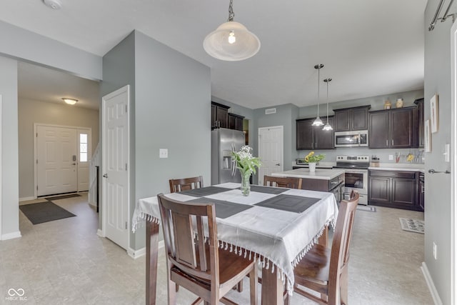 12291 Falling Leaves Trl, Indianapolis, IN 46229 - dining area featuring baseboards