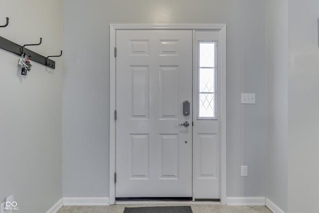 12291 Falling Leaves Trl, Indianapolis, IN 46229 - foyer with baseboards
