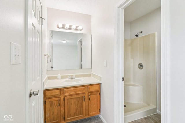 6947 Dunn Way, Indianapolis, IN 46241 - full bath with a shower stall and vanity