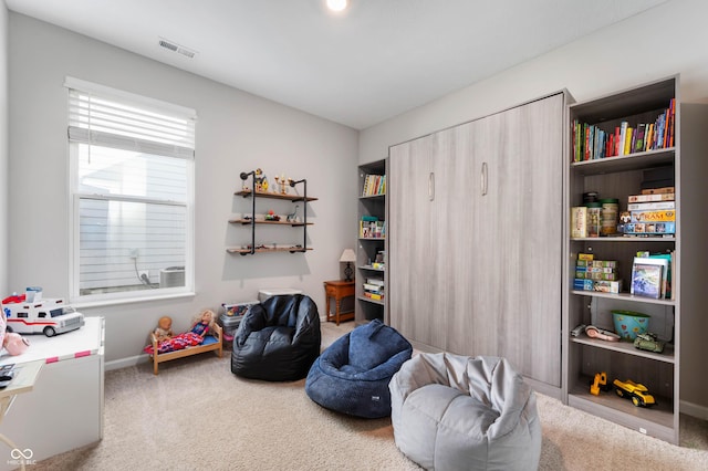 2584 Lanai Ln, Greenwood, IN 46143 - recreation room featuring carpet flooring
