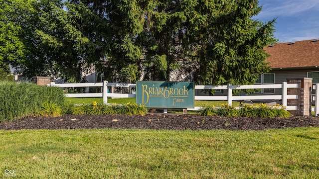 3923 N Bressingham Dr, Indianapolis, IN 46235 - view of community / neighborhood sign
