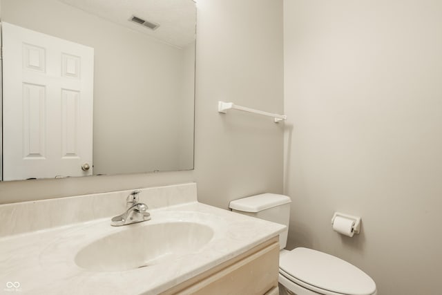 3923 N Bressingham Dr, Indianapolis, IN 46235 - half bathroom featuring vanity and toilet