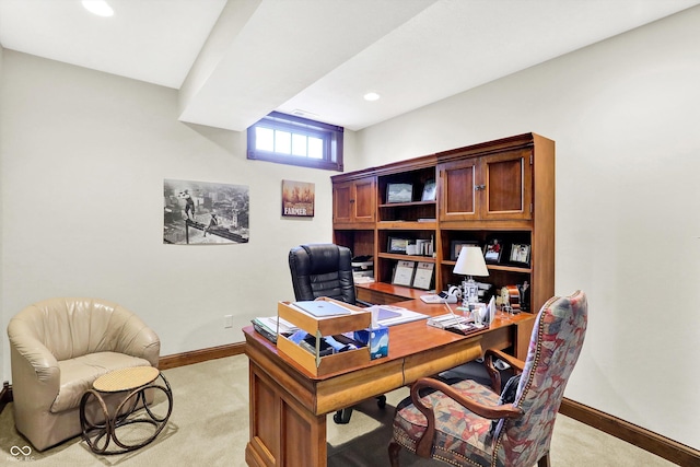523 S 700 E, Whitestown, IN 46075 - office space featuring light carpet and recessed lighting