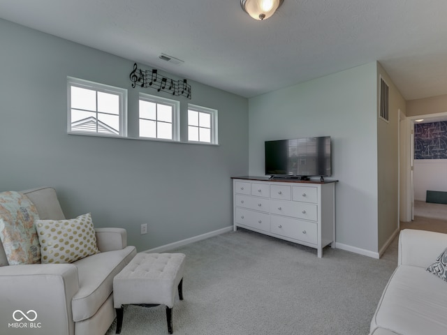 8330 Whitaker Valley Blvd, Indianapolis, IN 46237 - living area featuring light colored carpet and baseboards