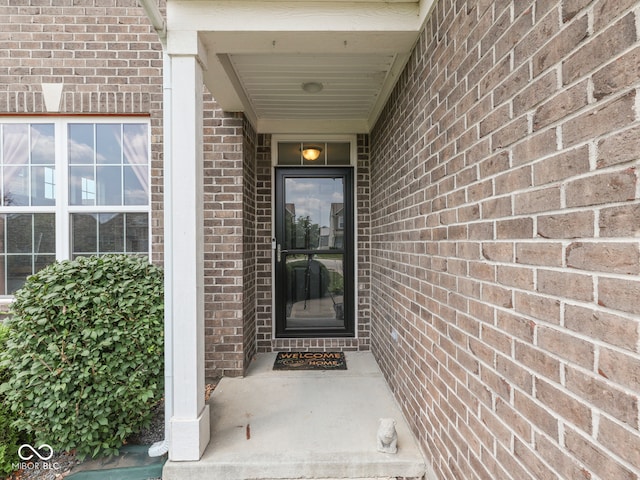 8330 Whitaker Valley Blvd, Indianapolis, IN 46237 - view of exterior entry featuring brick siding