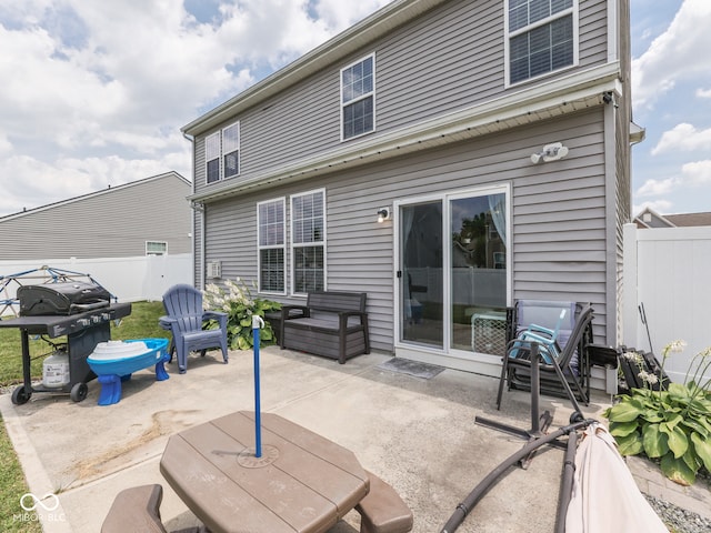 8330 Whitaker Valley Blvd, Indianapolis, IN 46237 - rear view of house with a patio