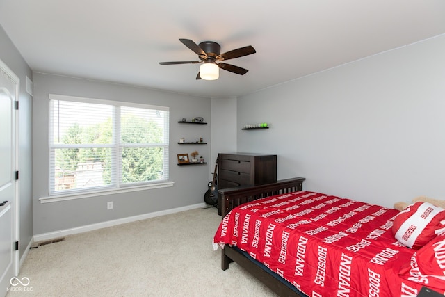 10334 Strongbow Rd, Fishers, IN 46040 - bedroom with carpet flooring and a ceiling fan