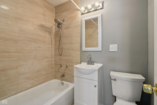 4113 Red Bird Dr, Indianapolis, IN 46222 - bathroom with vanity and  shower combination