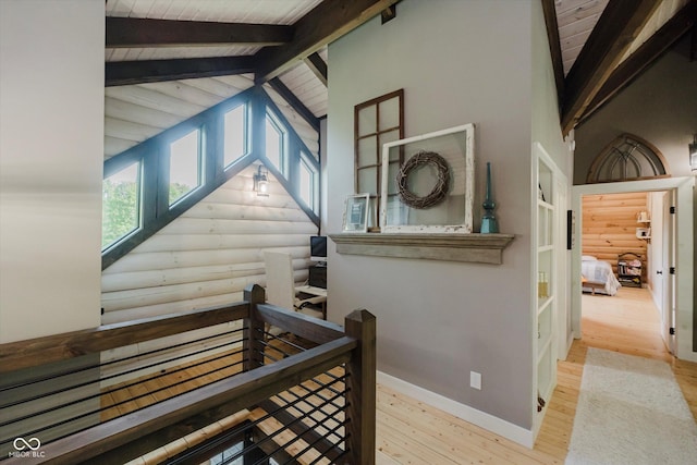 10823 E 200 N, Sheridan, IN 46069 - stairway featuring wood-type flooring and baseboards