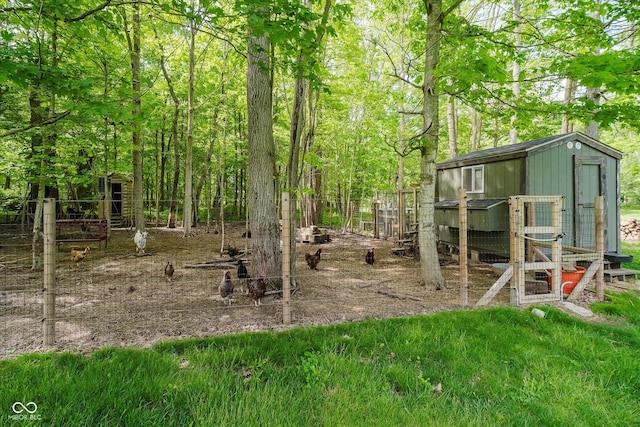 10823 E 200 N, Sheridan, IN 46069 - view of yard with an outbuilding and exterior structure