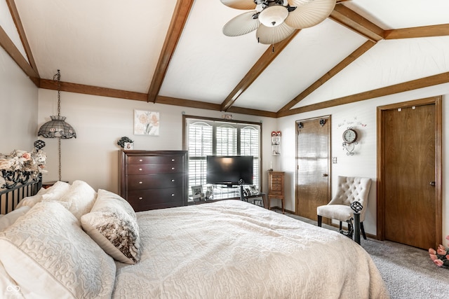 5123 Marble Ct, Indianapolis, IN 46237 - bedroom with carpet and a ceiling fan