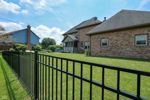 3696 Lakeshore Ct, Greenwood, IN 46143 - view of fenced backyard