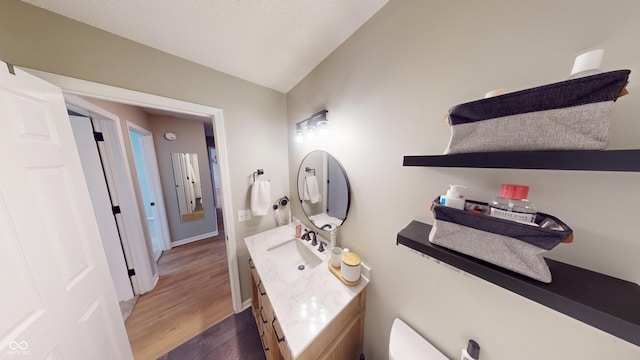 1623 Beech Cir, Plainfield, IN 46168 - bathroom with vanity and wood finished floors