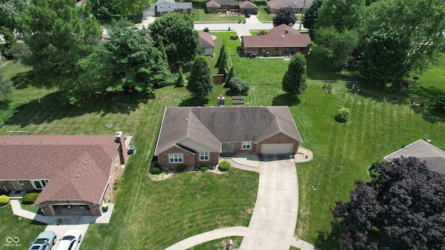 1623 Beech Cir, Plainfield, IN 46168 - aerial view of property and surrounding area featuring nearby suburban area