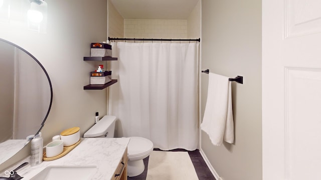 1623 Beech Cir, Plainfield, IN 46168 - bathroom with vanity and a shower with shower curtain