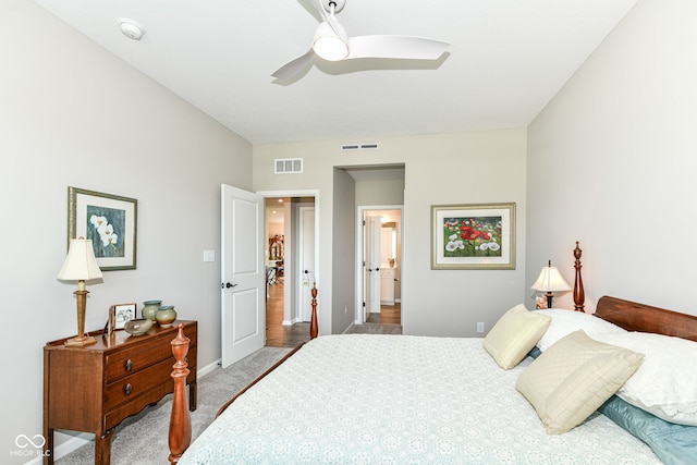 1360 Petit Verdot Dr, Westfield, IN 46074 - carpeted bedroom featuring ceiling fan and baseboards