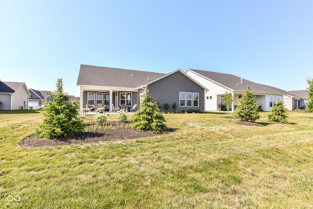 1360 Petit Verdot Dr, Westfield, IN 46074 - rear view of property featuring a lawn
