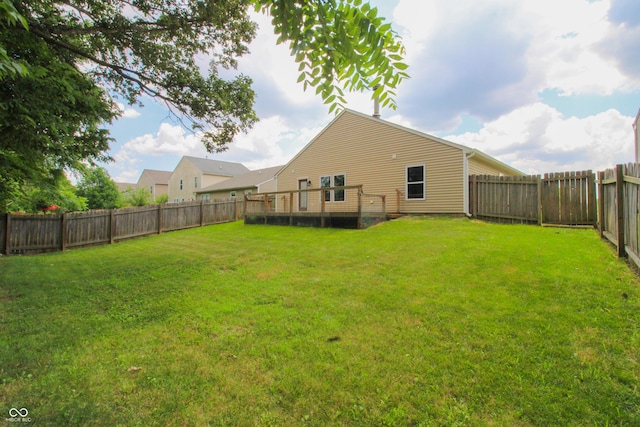 10610 Pavilion Dr, Indianapolis, IN 46259 - view of fenced backyard