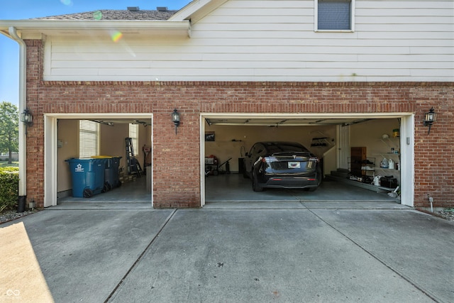 13004 Tuscany Blvd, Carmel, IN 46032 - garage with concrete driveway