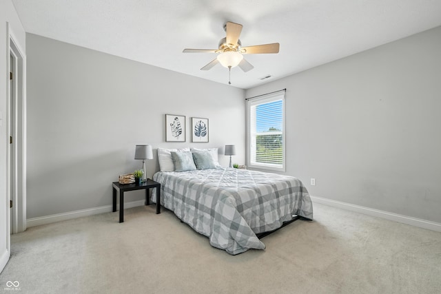 13004 Tuscany Blvd, Carmel, IN 46032 - carpeted bedroom featuring baseboards and ceiling fan