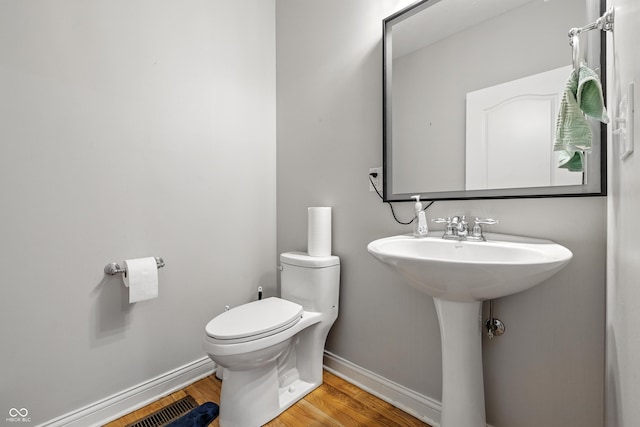 13004 Tuscany Blvd, Carmel, IN 46032 - half bath with toilet and wood finished floors