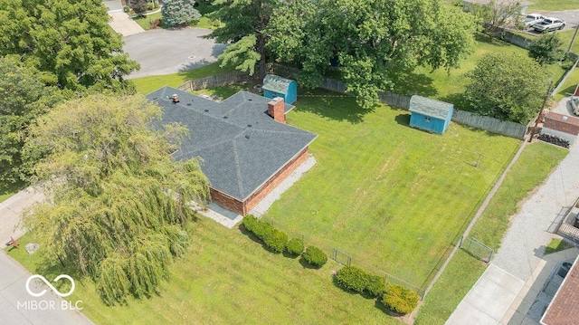 7525 Surrey Dr, Indianapolis, IN 46227 - view from above of property
