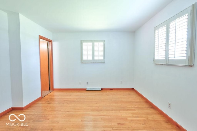 7525 Surrey Dr, Indianapolis, IN 46227 - empty room featuring light wood finished floors and baseboards
