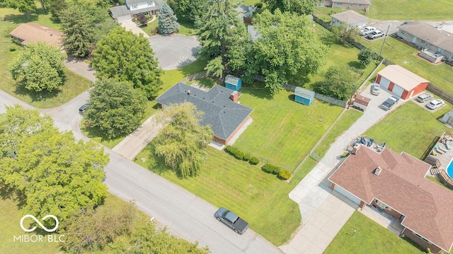 7525 Surrey Dr, Indianapolis, IN 46227 - aerial view of residential area