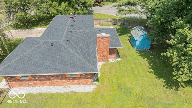 7525 Surrey Dr, Indianapolis, IN 46227 - aerial view of property and surrounding area