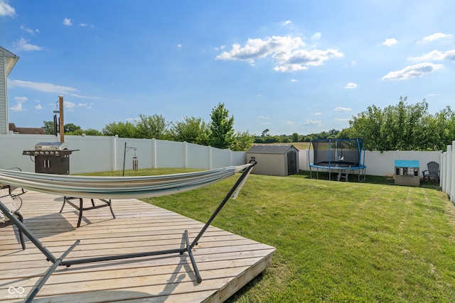 2564 Woodfield Blvd, Franklin, IN 46131 - surrounding community with a fenced backyard, a shed, and a deck