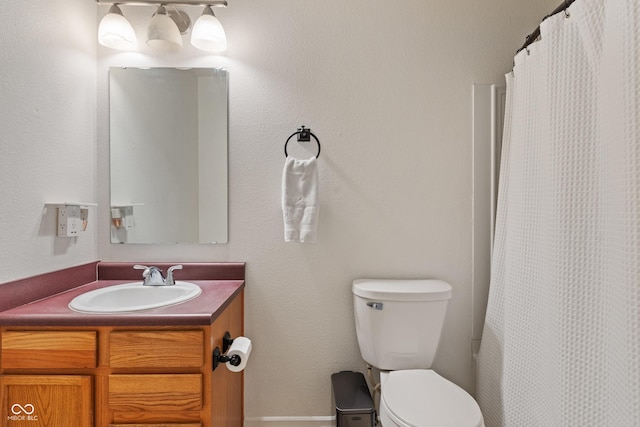 2564 Woodfield Blvd, Franklin, IN 46131 - bathroom featuring vanity and a shower with curtain