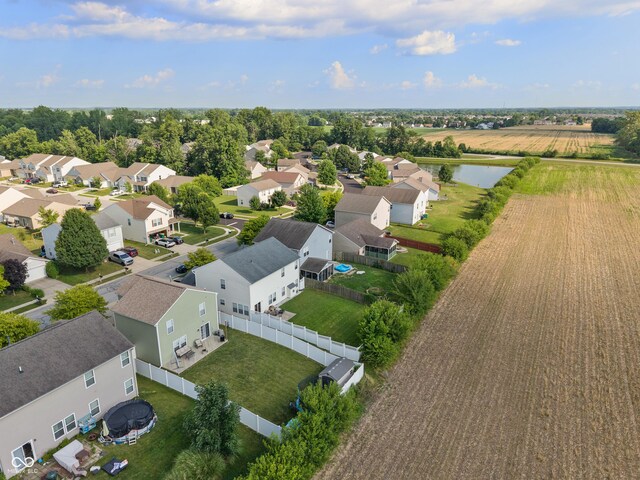 2564 Woodfield Blvd, Franklin, IN 46131 - aerial perspective of suburban area featuring a large body of water
