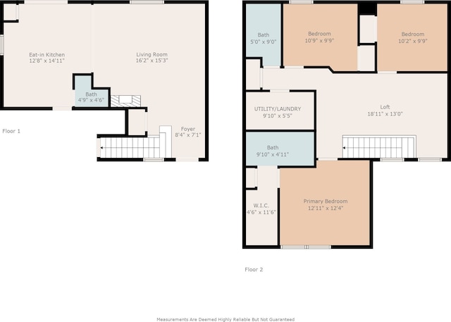 2564 Woodfield Blvd, Franklin, IN 46131 - view of floor plan / room layout