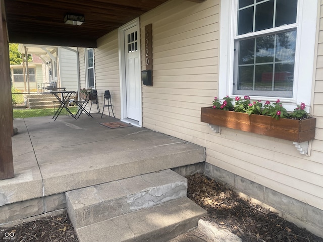 5220 Crawfordsville Rd, Speedway, IN 46224 - view of wooden porch