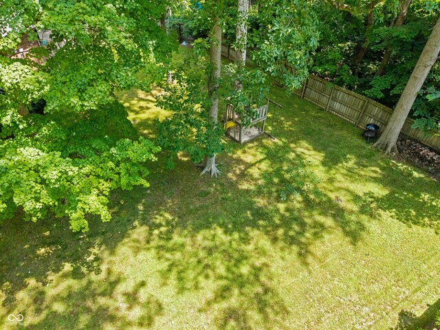 12011 Emory Dr, Indianapolis, IN 46229 - view of yard