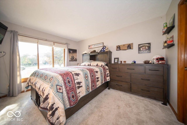 2259 Willow Lake Dr, Greenwood, IN 46143 - bedroom with light colored carpet