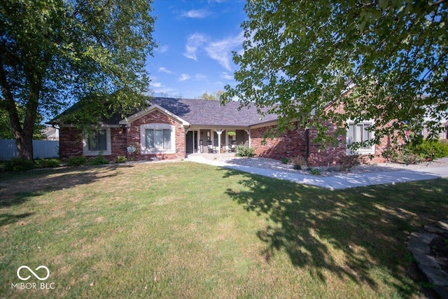 2259 Willow Lake Dr, Greenwood, IN 46143 - view of front facade with brick siding