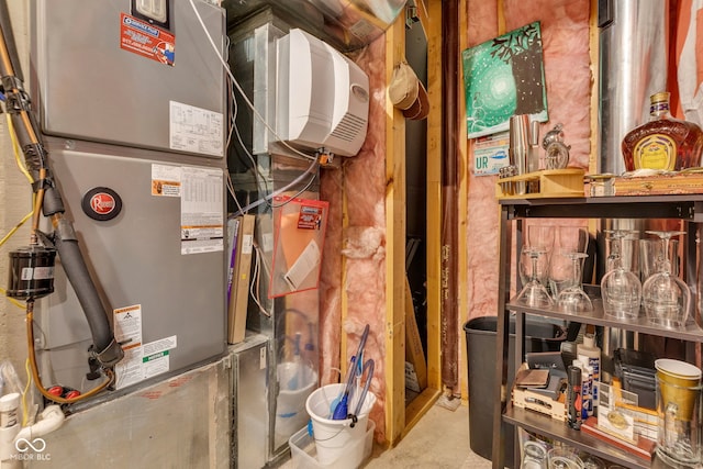 5961 Pine Bluff Dr, Avon, IN 46123 - utilities with heating unit