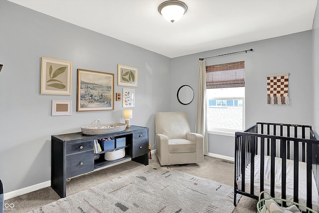3588 Thomas Jefferson St, Westfield, IN 46074 - bedroom with carpet and a crib
