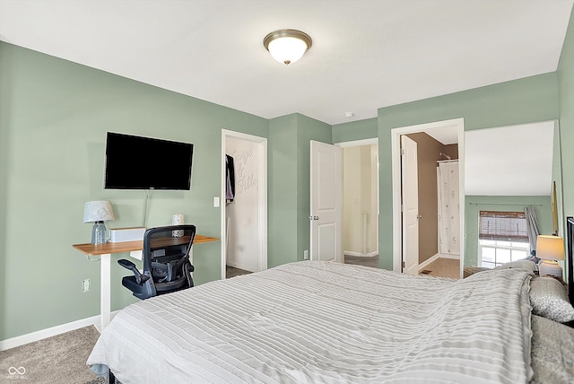 3588 Thomas Jefferson St, Westfield, IN 46074 - carpeted bedroom featuring baseboards