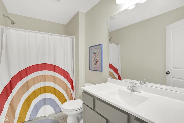 3588 Thomas Jefferson St, Westfield, IN 46074 - full bathroom with vanity and a shower with shower curtain