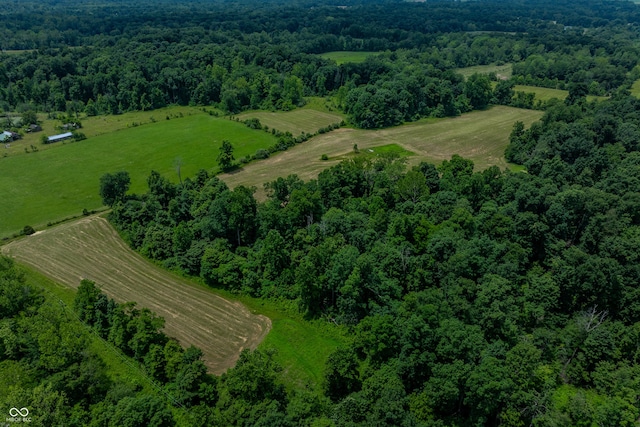 2501 Mitten Rd, Bowling Green, IN 47833 - aerial overview of property's location featuring rural landscape